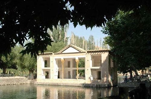 چشمه-علی-دامغان عمارت چشمه علی 