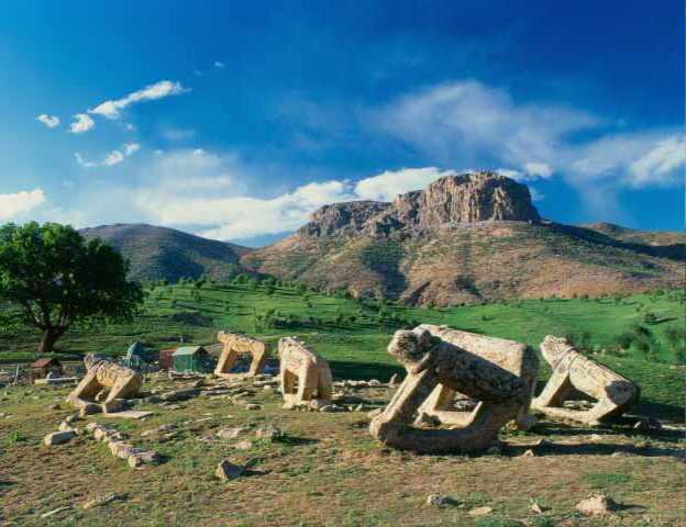شیر2 شیرهای سنگی 