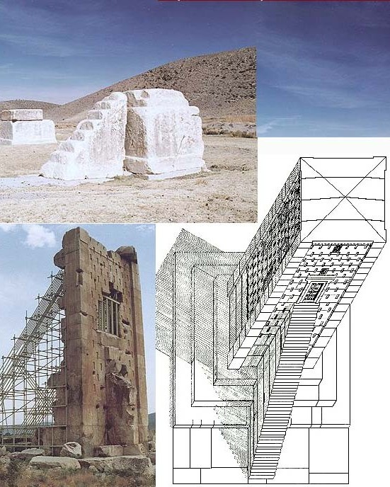 مقبره کمبوجیه ( زندان سلیمان ) کمبوجیه 6 مقبره کمبوجیه ( زندان سلیمان )