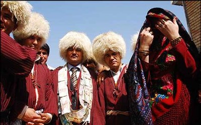 مراسم عروسی ترکمن ها bamaarto مراسم عروسی ترکمن ها