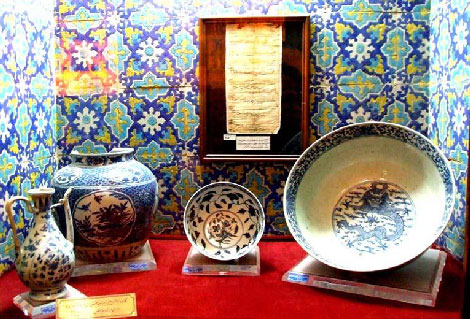 چینی موزه چینی خانه شیخ صفی الدین
