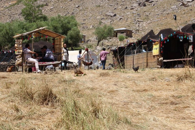  سیاه چادر عشایر همدان