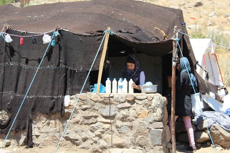  سیاه چادر عشایر همدان
