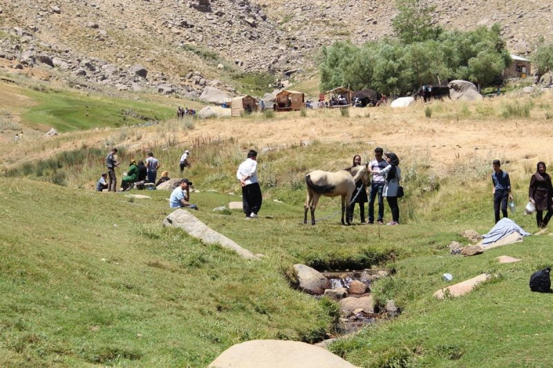  سیاه چادر عشایر همدان