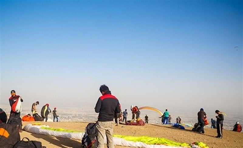  سایت پرواز پاراگلایدر شهران