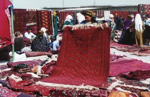 تاریخچه فرش ترکمن تاریخچه فرش ترکمن