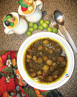 خورشت گوجهسبز کرمان خورشت گوجهسبز کرمان
