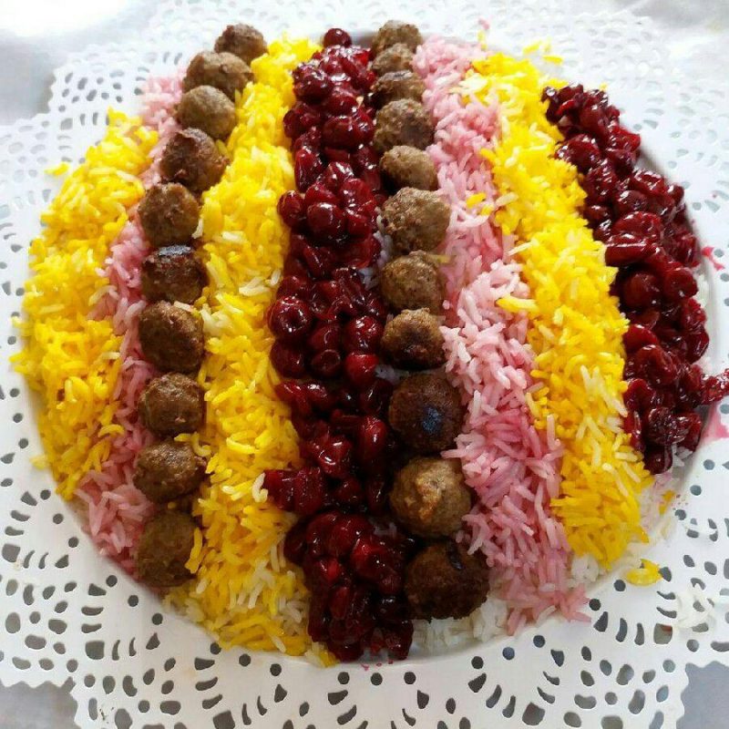 آلبالو پلو شیراز آلبالو پلو شیراز