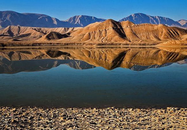 جاهای دیدنی بجنورد در بهار بند خاکی عبدلآباد جاهای دیدنی بجنورد در بهار