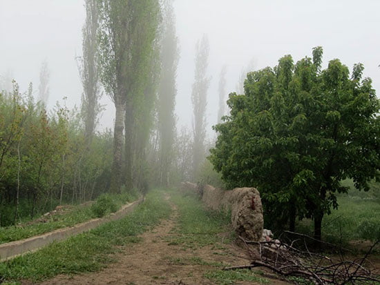 خوش ییلاق جاهای دیدنی سمنان در بهار