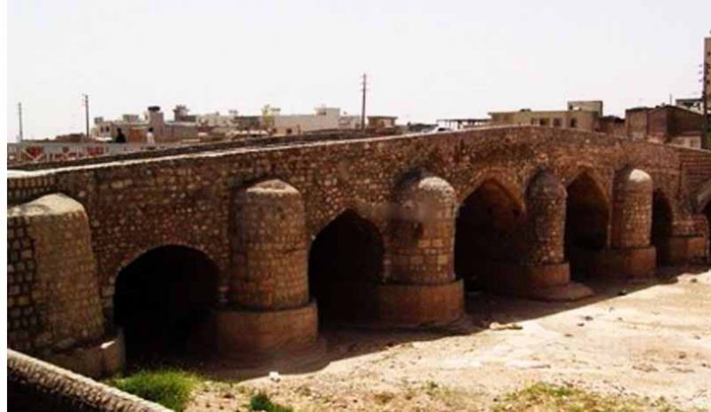 پل تاریخی علی بن حمزه شیراز پل علی ابن حمزه