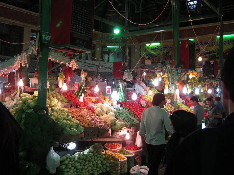 Tehran's Tajrish Bazaar Tehran's Tajrish Bazaar