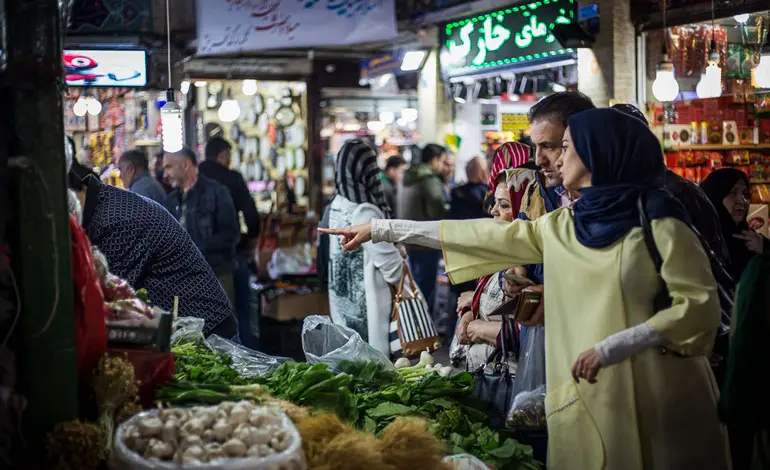 Tehran's Tajrish Bazaar Tehran's Tajrish Bazaar