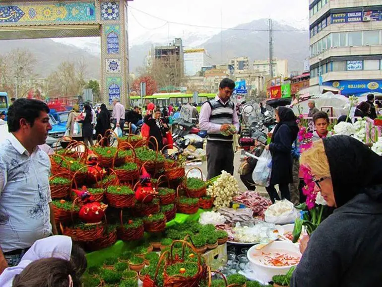 Tehran's Tajrish Bazaar Tehran's Tajrish Bazaar
