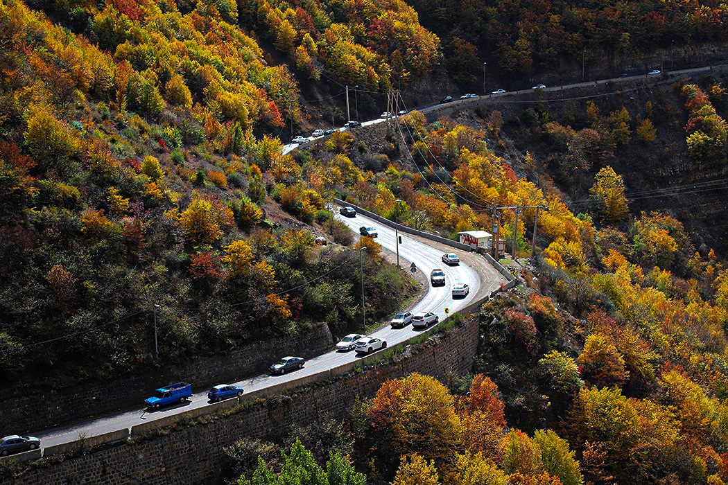 Chalus Road ; from Karaj to Chalus through mountains, rivers and forests Chalus Road ; from Karaj to Chalus through mountains, rivers and forests