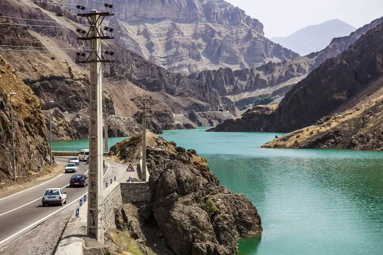Chalus Road ; from Karaj to Chalus through mountains, rivers and forests Chalus Road ; from Karaj to Chalus through mountains, rivers and forests