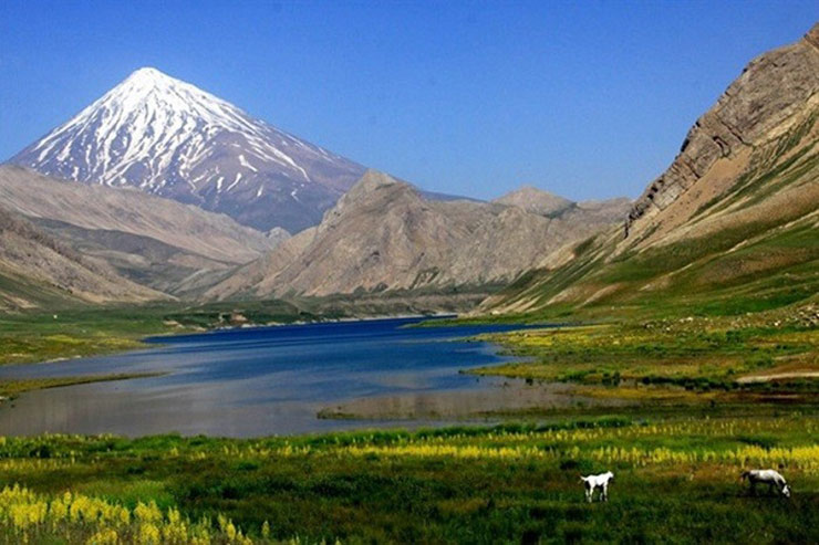 دریاچه دوخواهران آمل دریاچه دوخواهران آمل