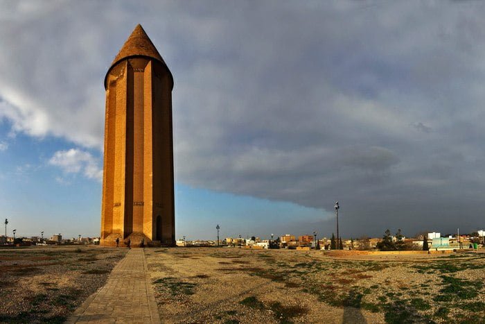 برج گنبد قابوس یا کاووس - بلندترین برج تمام آجری جهان برج گنبد قابوس یا کاووس - بلندترین برج تمام آجری جهان