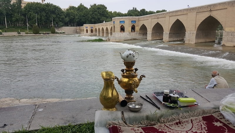 پل چوبی پل چوبی پل چوبی