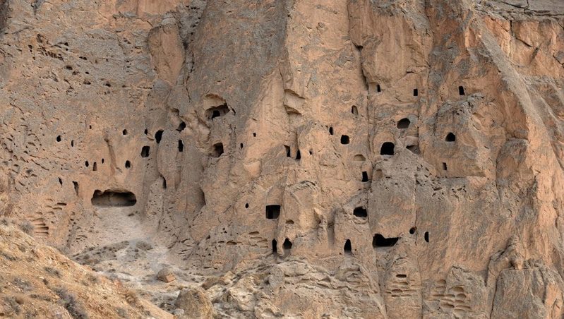 کافرکلی غار سنگی کافرکلی 