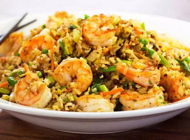 طرز تهیه میگو پلو بوشهری طرز تهیه میگو پلو بوشهری