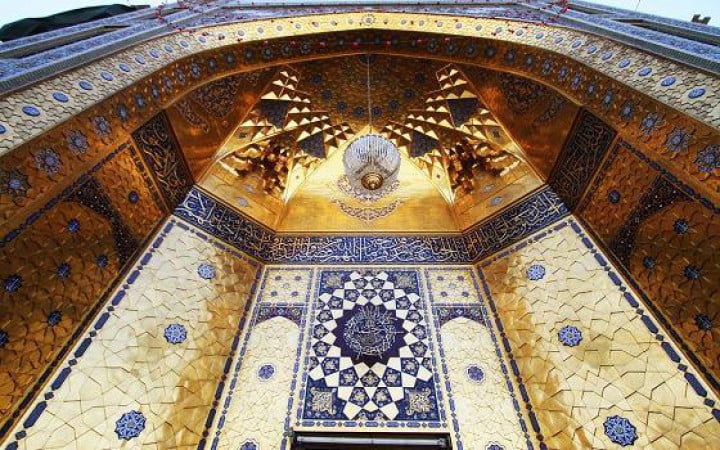 ایوان طلا مجموعه معماری ، آرامگاهی حرم مطهر حضرت رضا (ع)