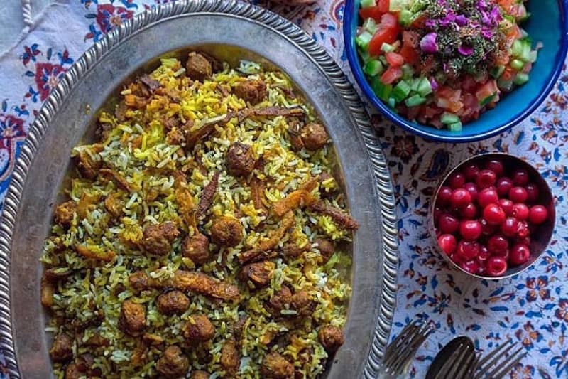 کلم پلوی شیرازی