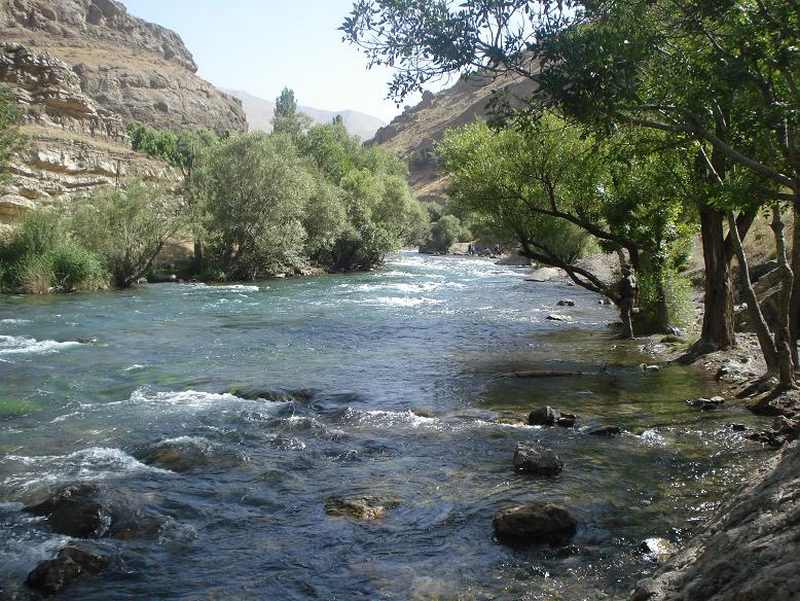 رودخانه گردآوه یاسوج 