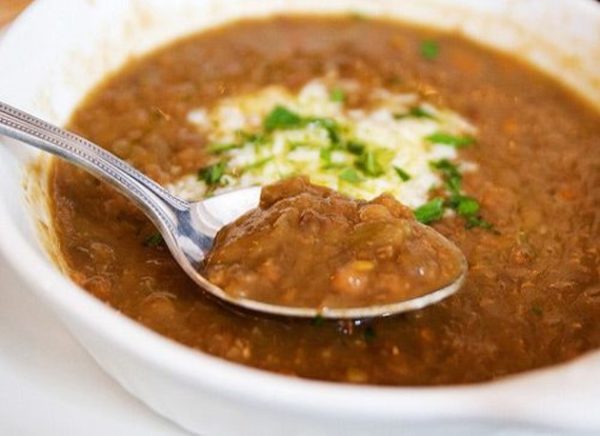 آش شیله عدس
