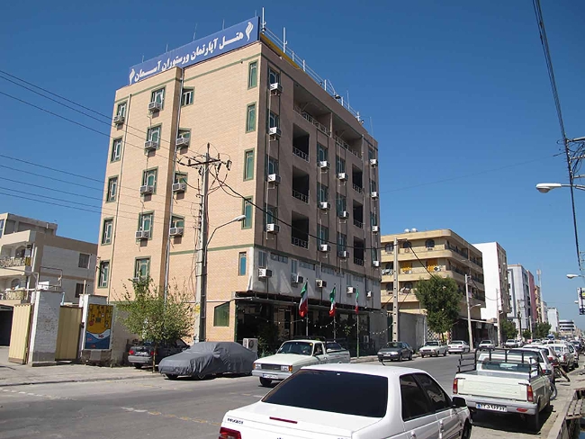 هتل آپارتمان آسمان 1 بوشهر