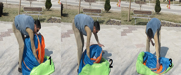 آموزش بستن چادر مسافرتی  ; فیلم و عکس (5 روش مختلف)