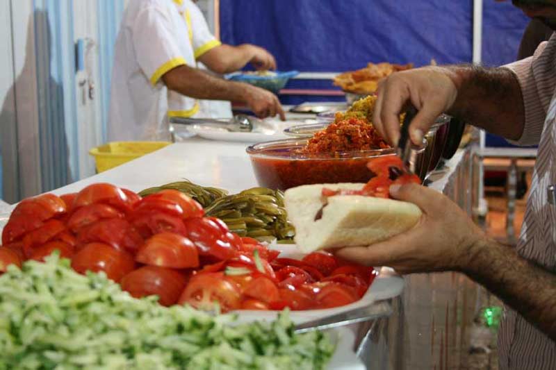 بازار فلافل از جاهای دیدنی اهواز جاهای دیدنی اهواز در بهار