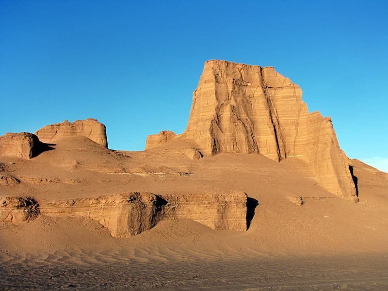 شهداد جاهای دیدنی کرمان در زمستان