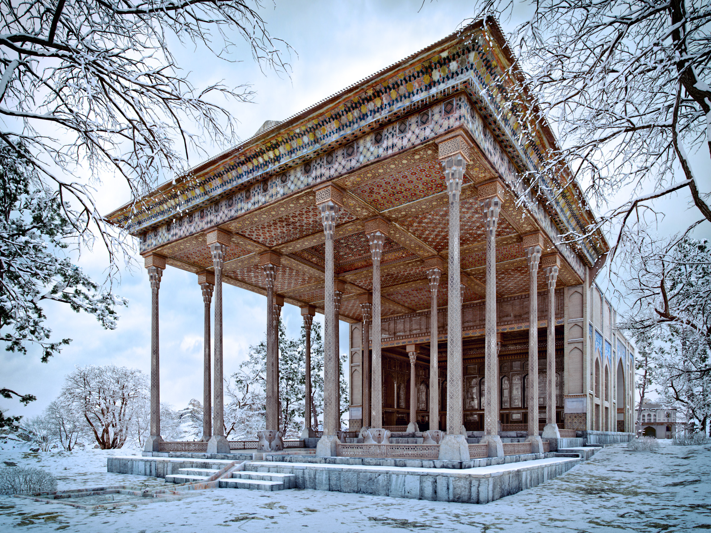 جاهای دیدنی اصفهان در زمستان جاهای دیدنی اصفهان در زمستان