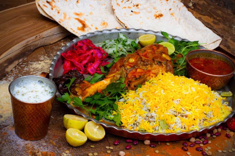 غذاهای رستوران ورجین