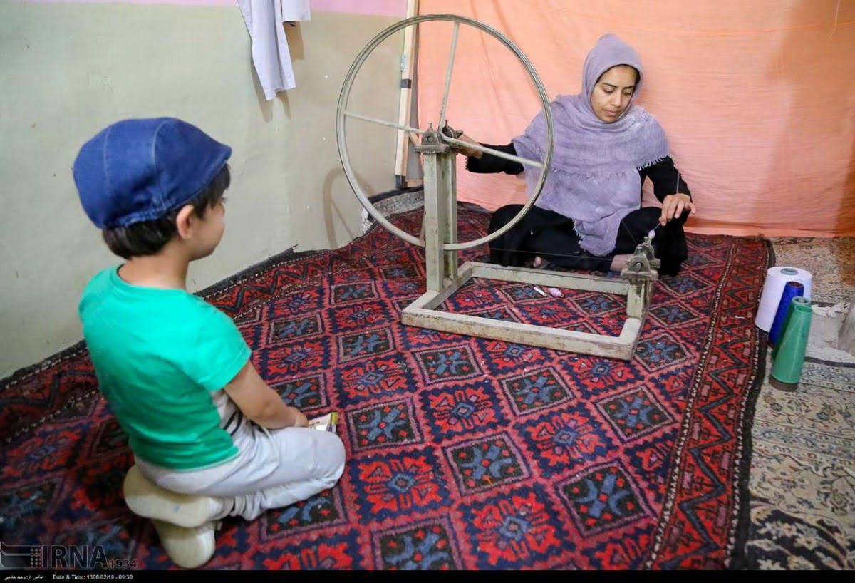 دهکده نساجی سنتی ایران دهکده نساجی سنتی ایران