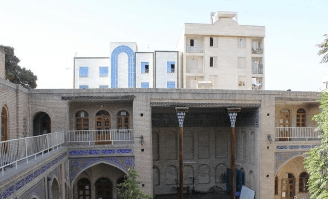 مسجد و مدرسه حاج قنبرعلی خان تهران مسجد و مدرسه حاج قنبرعلی خان تهران