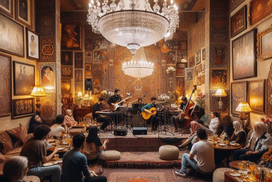 بهترین رستوران های تهران با موسیقی زنده