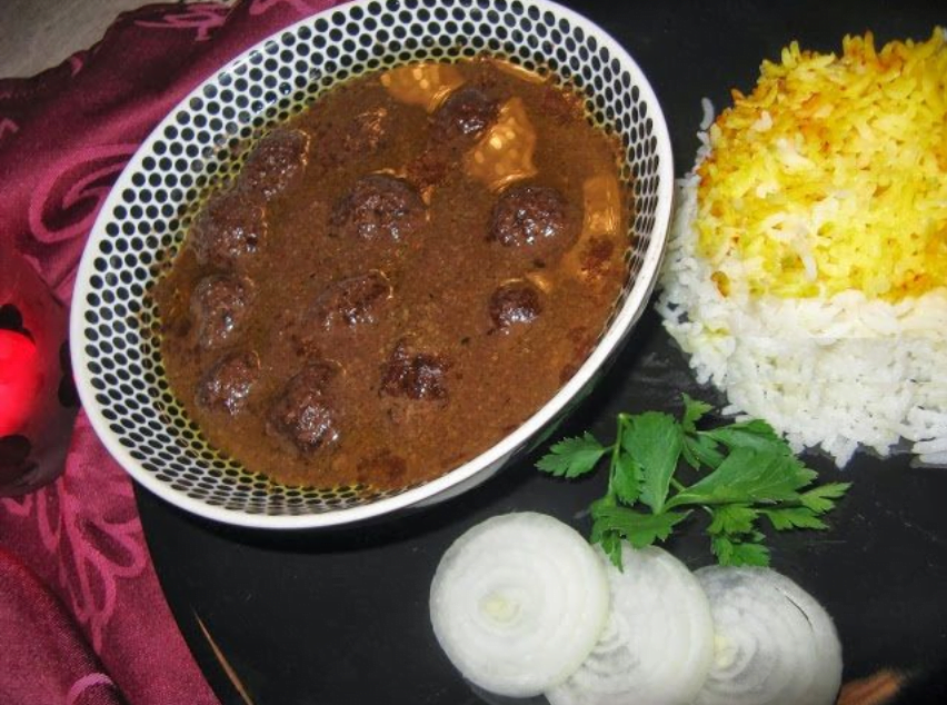 خورش سبز فسنجان خورش سبز فسنجان