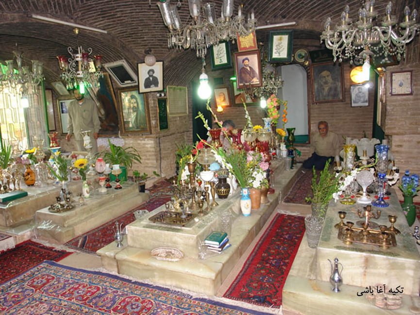 تکیه آغاباشی تخت فولاد اصفهان تکیه آغاباشی تخت فولاد اصفهان