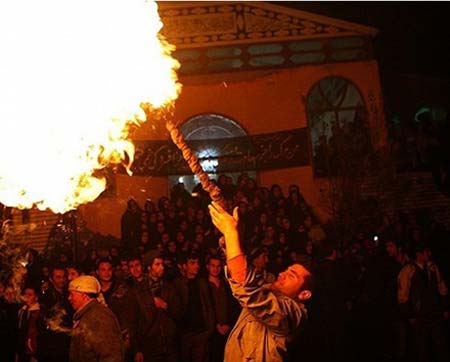 آیین سنتی شاخ به شاخ یزد آیین سنتی شاخ به شاخ یزد آیین سنتی شاخ به شاخ یزد
