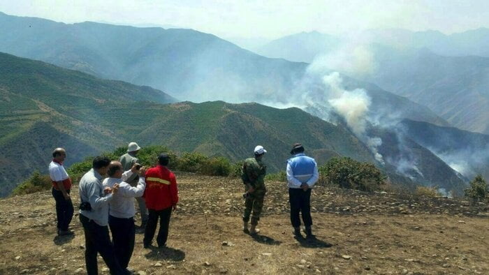 ارسباران  نبود امکانات و دغدغه تکرار آتش‌سوزی در ارسباران
