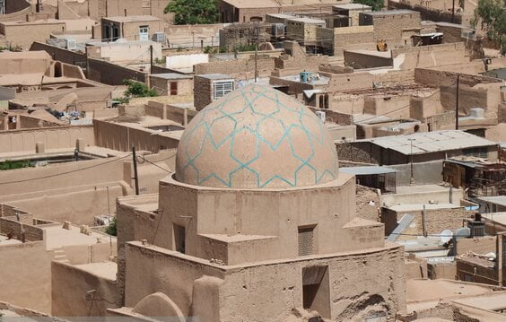 سقف های یزد معماری بی نظیر از یادرفته