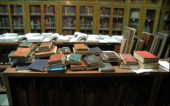 کتابخانه مدرسه عالی شهید مطهری