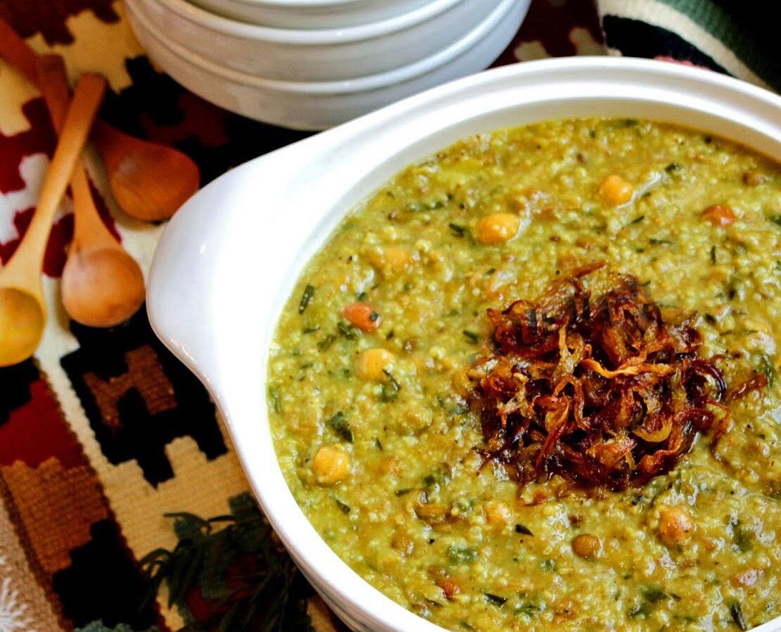 آش سبزی 