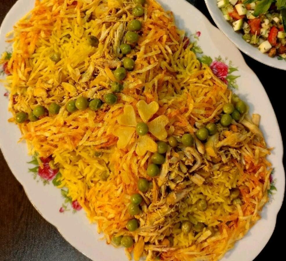 کاری پلو شیرازی 
