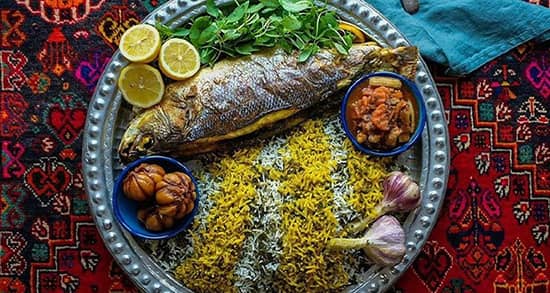 برنج و سبزیجات