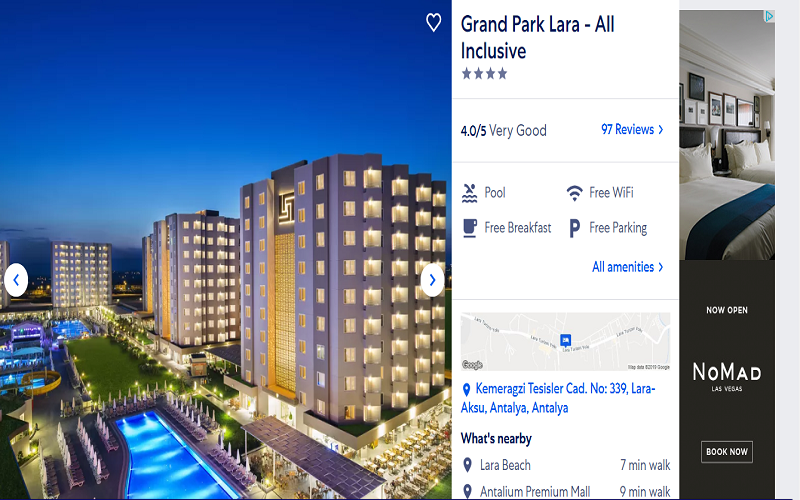 سایت EXPEDIA.COM