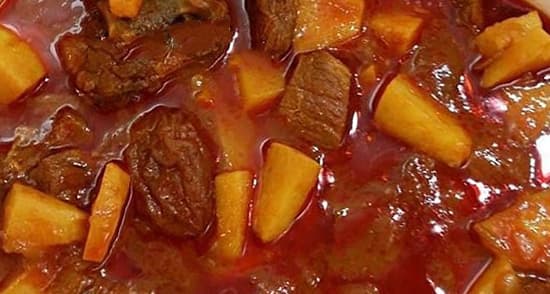 خورش به آلو