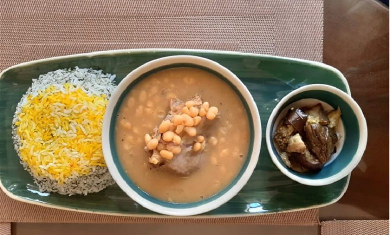 طرز تهیه گوشت لوبیاب ، غذای نذری کاشان